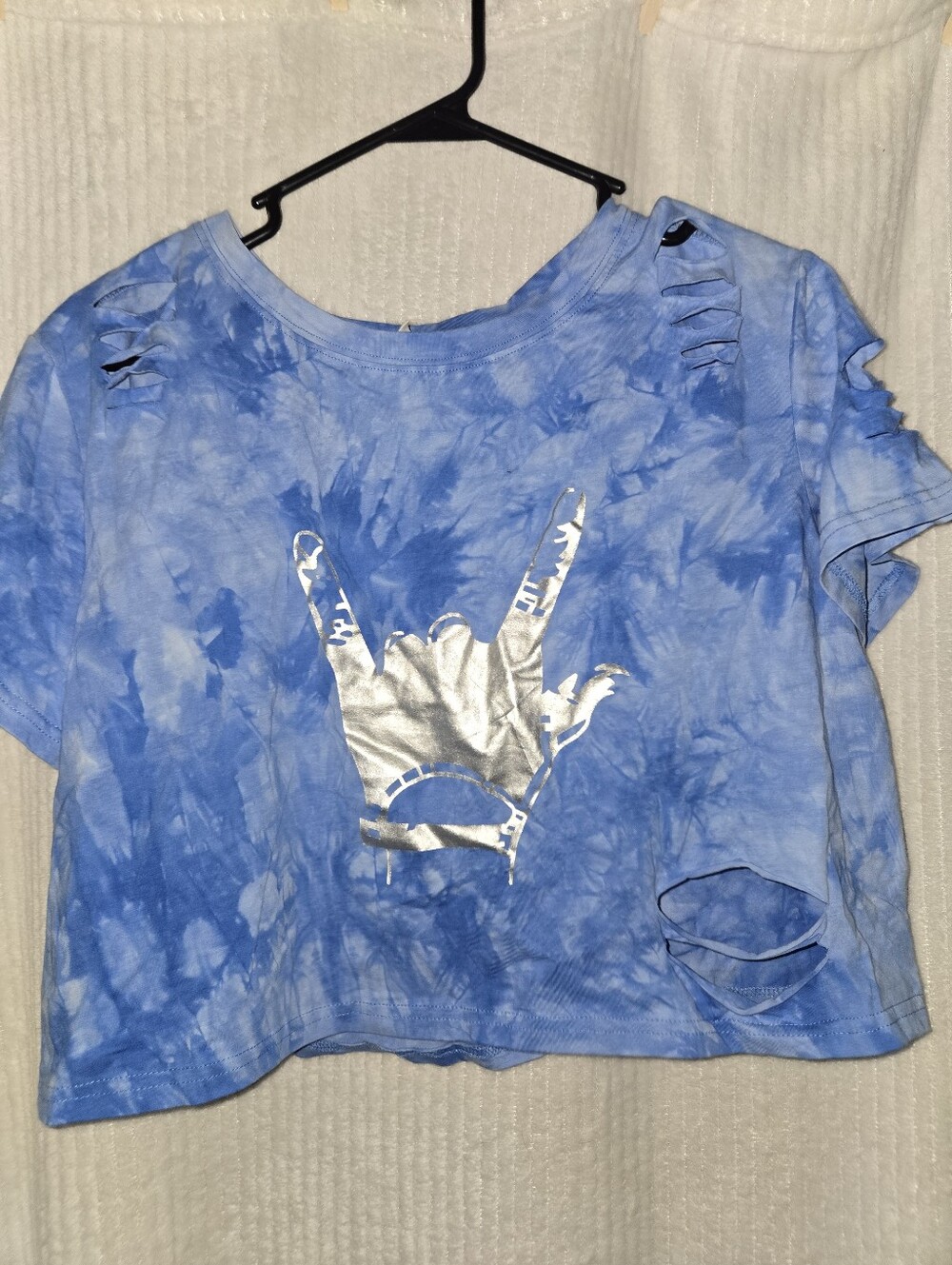 Short Sleeve Crop Top - M